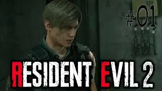 RESIDENT EVIL 2 REMAKE - Início do game com o Leon #01