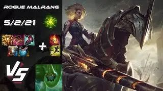 Rogue Malrang SUPPORT Rell vs Zac - EU Grandmaster Patch 25.S2.2