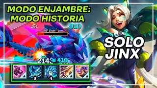 Modo Enjambre: Solo JINX, Rek' Sai DERRETIDA Distrito de Almacén | League of Legends