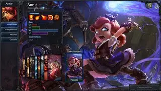 Skin Annie Hextech (Pr&eacute;-lancement) - League of Legends