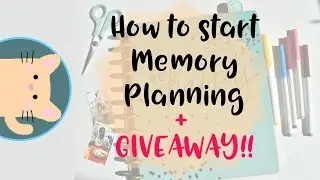 Memory Planning Basics + (Closed) Planner Giveaway!