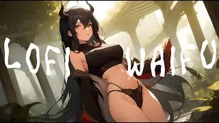 Your Waifu Little Devil 🌙 Lofi Waifu 🌃 Serene Lofi Beats for Late-Night Strolls