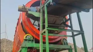 Trommel Plant ! Municipal Waste Processing Plant ! Trommel Screen With Conveyor