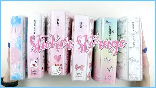 2020 Sticker Organization & Storage // New & Updated!