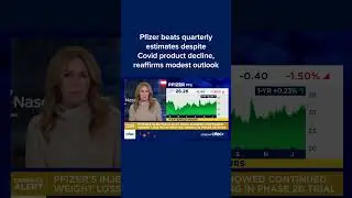 Pfizer beats quarterly estimates despite Covid product decline, reaffirms modest outlook