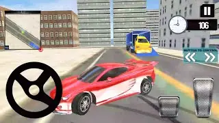 Modern Car Transporter Plane - Sports Cars Transport - Android Gameplay
