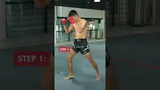 How to throw a straight knee with Muay Thai World Champion Panpayak! 🦵 #Shorts