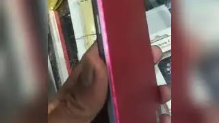 Oppo F17 back fiber leather case, design in sticker carbon pink skin