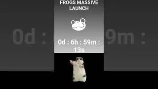 Frogs airdrop count down starts #frogs #airdrop