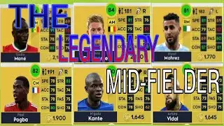 ALL LEGENDARY MIDFIELDER IN DLS21?