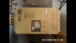 Testing the Hitachi HFC-VWG Transistor Inverter Drive