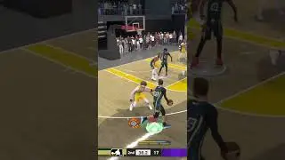 Made him touch the court #nba2k24 #nba2k24bestbuild #nba2k24rec