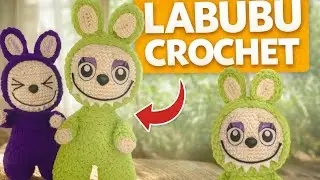Tejí este LABUBU en crochet 🧶 | Tutorial completo amigurumi