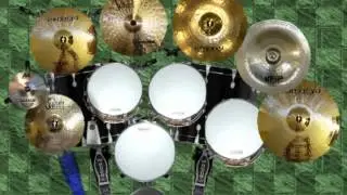 DvDrum2 : Yiruma - Kiss The Rain (Virtual Drum Cover)