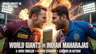 &ldquo;Giants vs Maharajas: Picture Abhi Baaki Hai!&rdquo; #DreamCricket25 #BabyJohn #LegendsClash #T20Madness