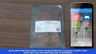 ELEKTRONİK BETON İZLEME SİSTEMİNDE ETİKET TESLİM ALMA S&Uuml;RECİNE İLİŞKİN VİDEO