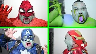 Superheroes Become Zombies