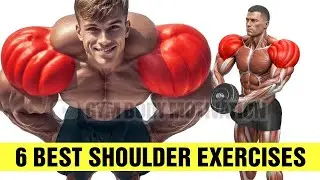 CRAZY Shoulder Workout - 5 Exercises For Bigger Shoulders