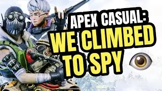 Bloodhound Scan while Octane and Valk Spy - Apex Legends Gameplay