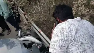 Accident bike aur car #rewa#accident#viralvideo#rewa 