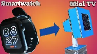 &ldquo;Turn Your Smartwatch Into a MINI TV! | DIY Tech Hack 😱📺&rdquo;|santhu crazy creation