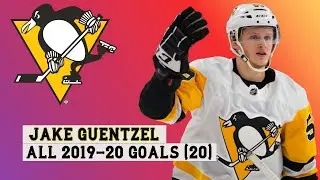 Jake Guentzel (#59) All 20 Goals of the 2019-20 NHL Season