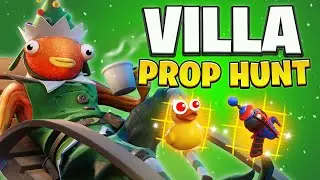 [🚨 GAMEPLAY 🚨] FORTNITE VILLA PROP HUNT BY VOLVIIK - MAP CODE: 2620-4604-9949