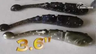 Free Bass Lures (PowerTeam JP Hammer Shad)