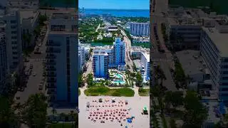 Andaz Miami Beach #beach #travel #vacation #miamibeach #miami #travel #drone #florida #summer