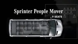 Sprinter people mover Drive in comfort, arrive in safety