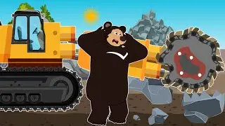 Repairing the Broken Stone Cutter Blade at Bear's Repair Shop🔧 | The Bear's Garage