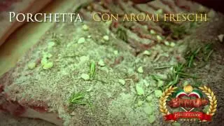 Porchetta aromi Freschi. Aglio rosmarino, pepe nero, sale