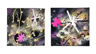Make Spray Bottle Fireworks Process Art for Kids
