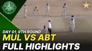 Full Highlights | Multan Region Vs Abbottabad Region | Day 1 | QeAT 2025-26 | PCB | M2P1S