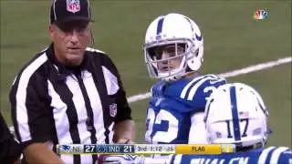 2015 Colts vs Patriots fake punt play fail