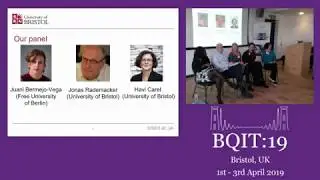 BQIT 2019: Havi Carel (University of Bristol) & EDI panel
