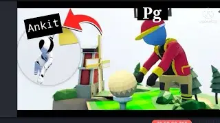 Human fall flat funny gameplay || human fall flat golf mode gameplay ||