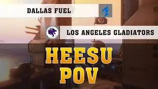 HEESU SOMBRA POV ● Philadelphia Fusion Vs Los Angeles Valiant ● Week 26 ● OWL POV