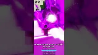 Hollow Purple Nuke With 1000 Knockback.. #jjs #jjk #roblox @KILLER_CORRUPTION