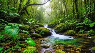 River Flowing Birds Chirping | Calm Nature Ambience to Start Your Morning with Peace and Focus #9