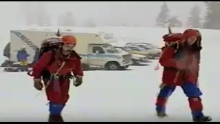 Vancouver's North Shore Shore Search and Rescue in a blizzard Seymour Mtn.
