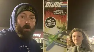G.  I.  Joe Soaring Light Blaze Stunt Plane unboxing and review