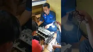 PROSES RAKIT MESIN HONDA JAZZ #automobile