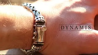 Bali Handcrafted Heavy Sterling silver bracelet 🔥🔥🔥DYNAMIS🔥🔥🔥