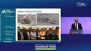 James McTiernan, General Manager, New Porgera Limited