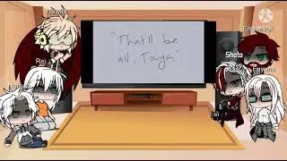 Todoroki family+hawks react to dabi/touya