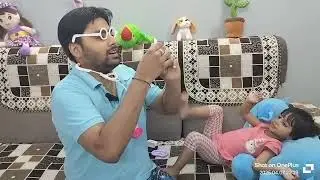 Papa daughter funny doctor game