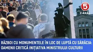 Război cu monumentele în loc de luptă cu sărăcia: Oamenii critică inițiativa ministrului Culturii