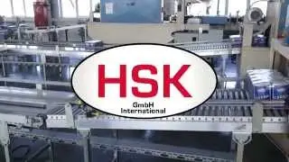Паллетирование и автоматическая загрузка в вагоны HSK.