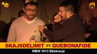 Quebonafide 🆚 Skajs 🎤 WBW 2013 el.3 (freestyle rap battle) P&oacute;łfinał